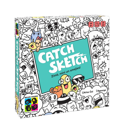 Brain Games galda spēles Catch Sketch