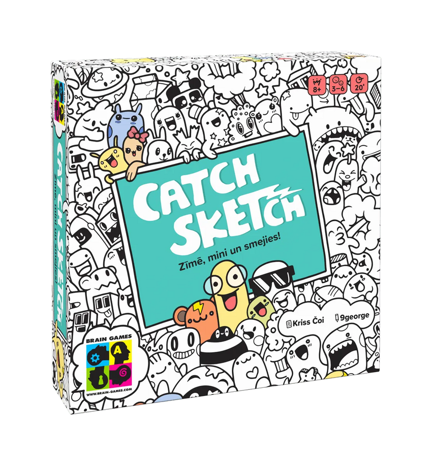 Brain Games galda spēles Catch Sketch