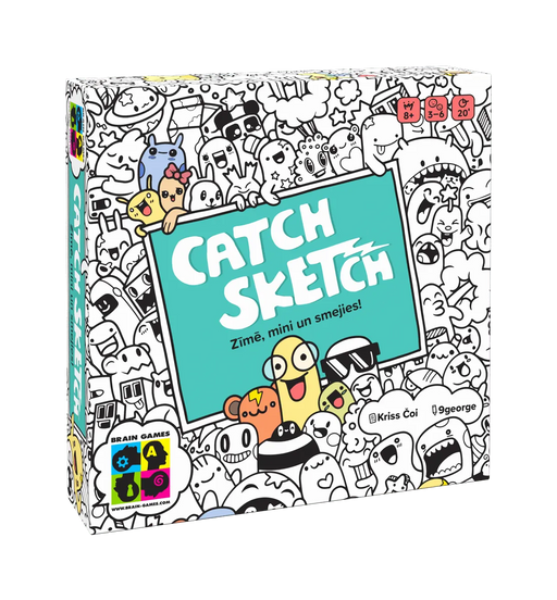Brain Games galda spēles Catch Sketch