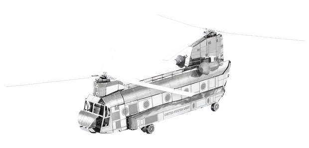 Brain Games LV Mēroga modelis CH-17 Chinook, metāla konstruktors
