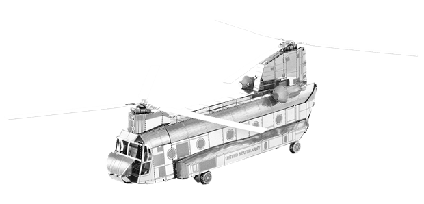 Brain Games LV Mēroga modelis CH-17 Chinook, metāla konstruktors