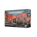 Warhammer 40,000 komplekts ar 7 detalizētām plastmasas Chaos Space Marines miniatūrām, ieskaitot Huron Blackheart.