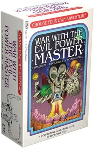 n/a galda spēles Choose Your Own Adventure: War with the Evil Power Master