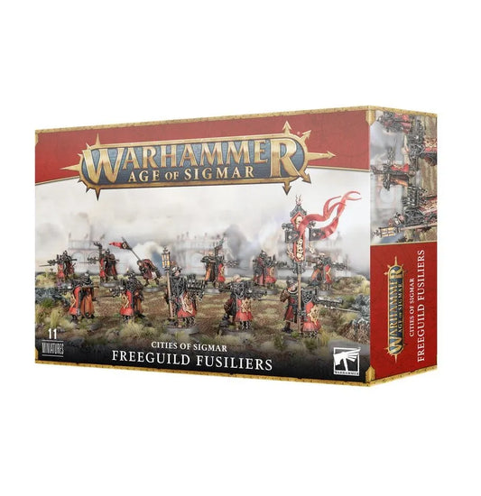 n/a n/a CITIES OF SIGMAR: FREEGUILD FUSILIERS