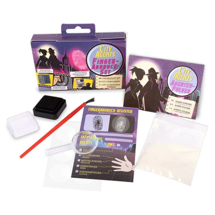 n/a n/a City Agents - Fingerprint set