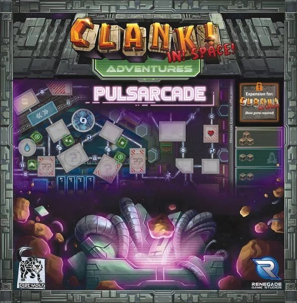 Brain Games LV galda spēles Clank! In! Space! Pulsarcade