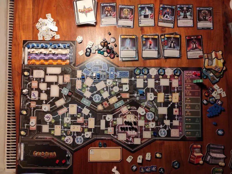 Brain Games LV galda spēles Clank! In! Space! Pulsarcade