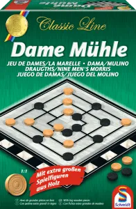 Brain-Games.lv galda spēles Classic Line: Dame / Mühle