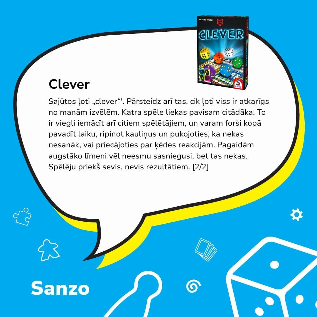 Brain Games galda spēles Clever