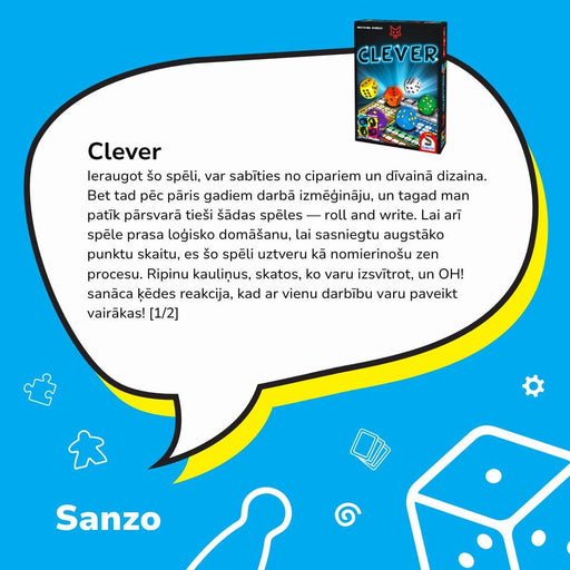 Brain Games galda spēles Clever