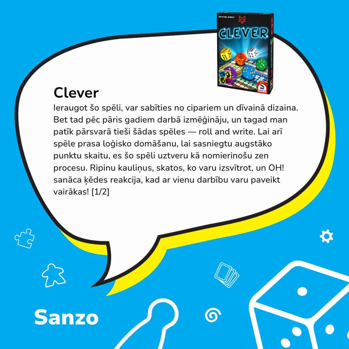 Brain Games galda spēles Clever