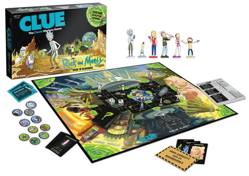 n/a galda spēles Clue: Rick and Morty Back In Blackout