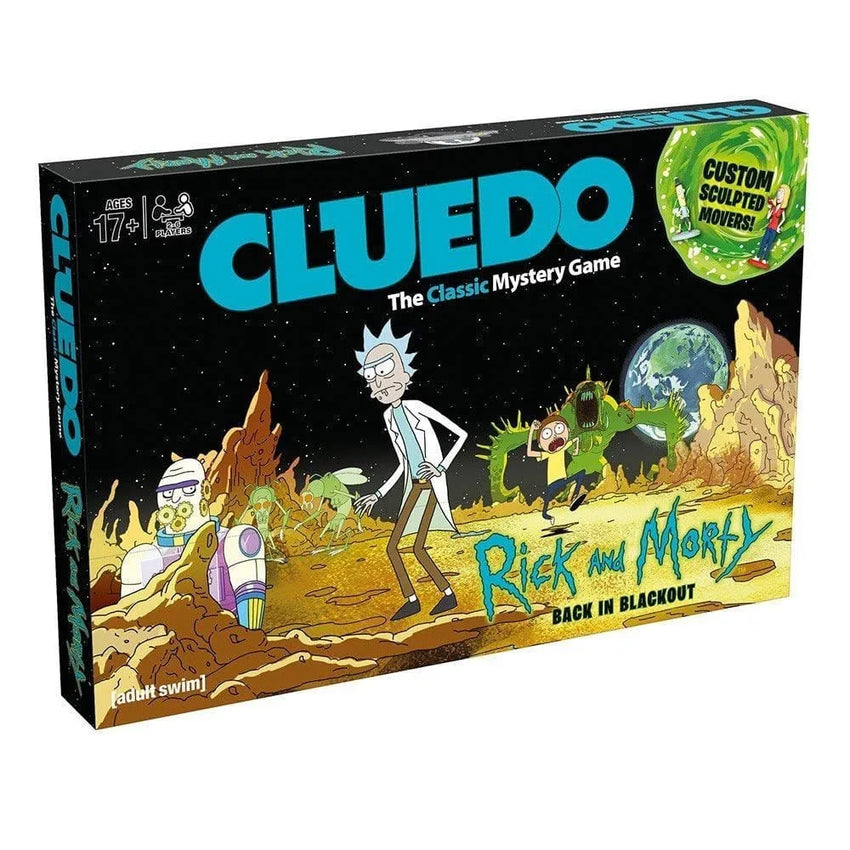 n/a galda spēles Clue: Rick and Morty Back In Blackout