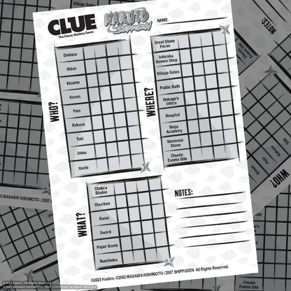 n/a Cluedo Naruto