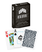 Brain Games LV COPAG 1546 ELITE 100% PLASTIC PLAYING CARDS BLACK