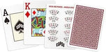 Brain Games LV galda spēles COPAG TEXAS HOLDEM JUMBO INDEX RED / BLACK