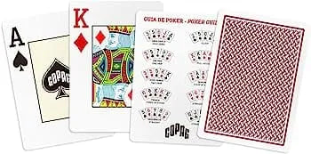 Brain Games LV galda spēles COPAG TEXAS HOLDEM JUMBO INDEX RED / BLACK