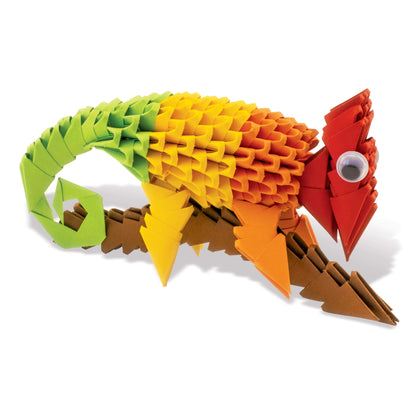 N/A Modeļi Creagami Chameleon S origami komplekts