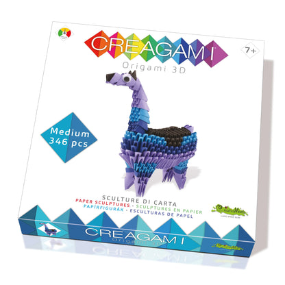 N/A Modeļi Creagami Llama M origami komplekts
