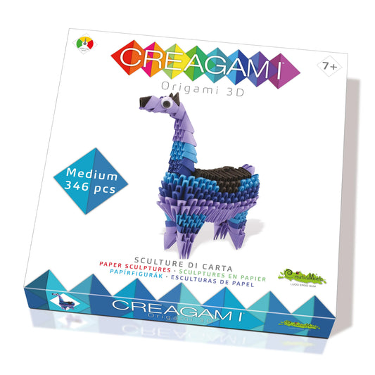 N/A Modeļi Creagami Llama M origami komplekts