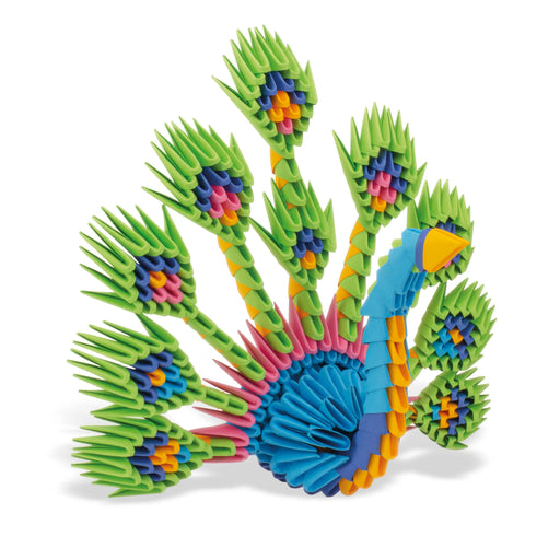 N/A Modeļi Creagami Peacock L origami komplekts