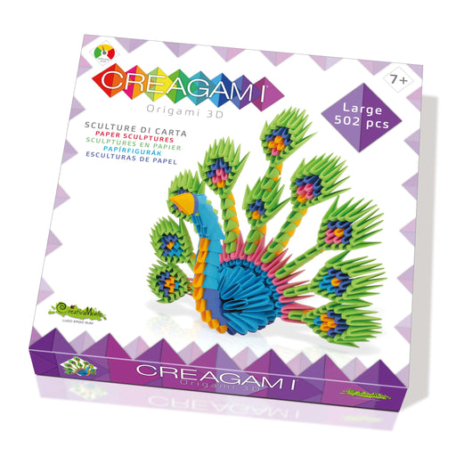 N/A Modeļi Creagami Peacock L origami komplekts