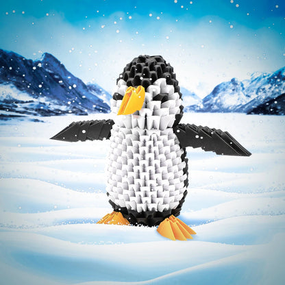 N/A Modeļi Creagami Penguin M origami komplekts