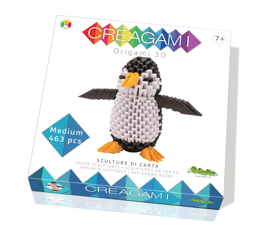 N/A Modeļi Creagami Penguin M origami komplekts