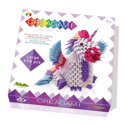 N/A Modeļi Creagami Unicorn L origami komplekts