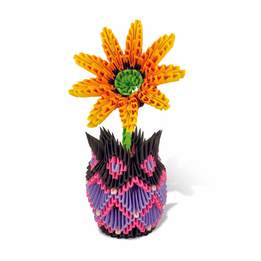 N/A Modeļi Creagami Vase with flower L origami komplekts
