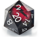 Brain Games LV Crimson Watcher 50mm Liquid Core D20