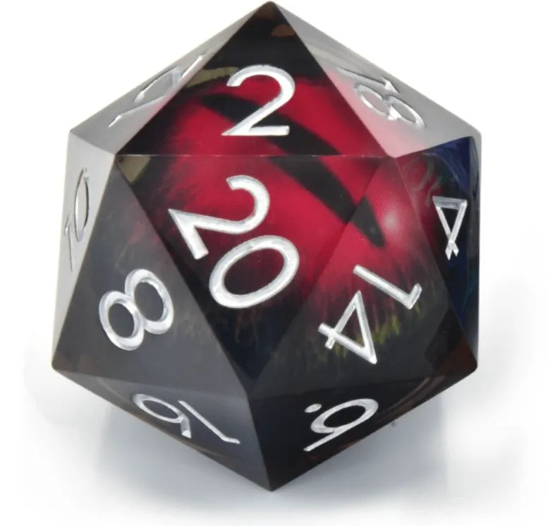 Brain Games LV Crimson Watcher 50mm Liquid Core D20