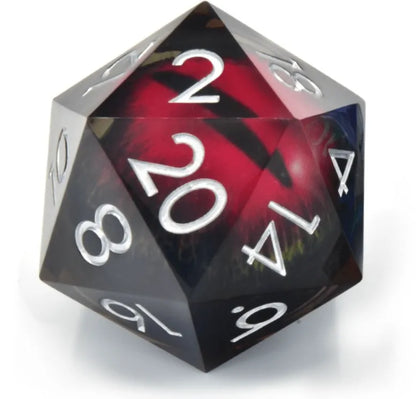 Brain Games LV Crimson Watcher 50mm Liquid Core D20