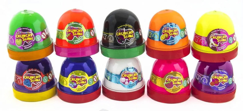 n/a galda spēles Crunchy Slime TM Mr.Boo 120g ASSORTED