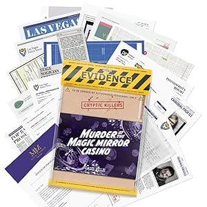 Brain Games LV Cryptic Killers Murder at the Magic Mirror Casino