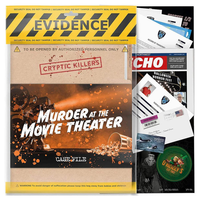 Brain Games LV Cryptic Killers Murder at the Movie Theater