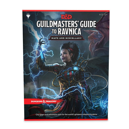 Brain-Games.lv galda spēles D&D 5e - Guildmaster's Guide to Ravnica: Maps and Miscellany