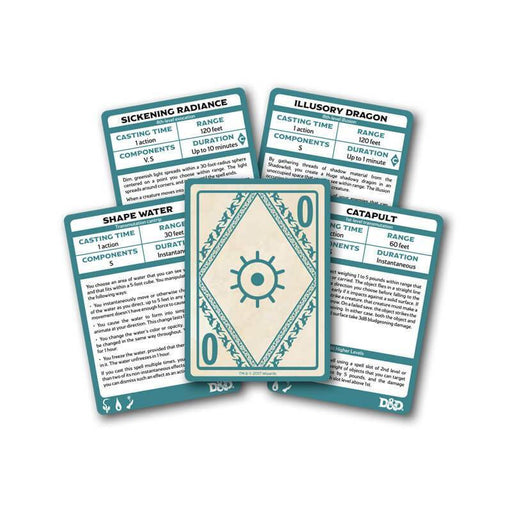 n/a galda spēles D&D 5th Spellbook Cards: Xanathars Guide to Everything