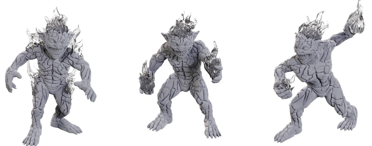 Brain Games LV D&D Nolzurs Marvelous Minis W24 Magmins