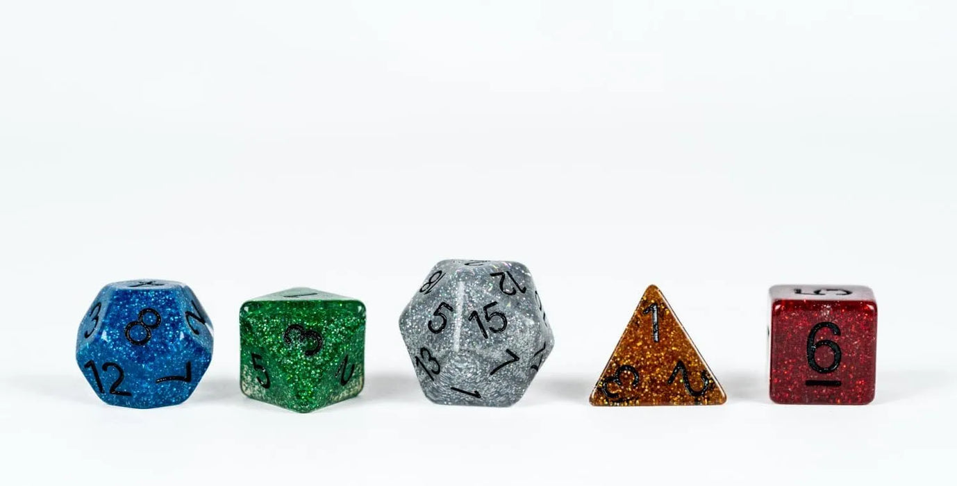 Brain Games LV D&D 50th Anniver, Commemorative Dice Set