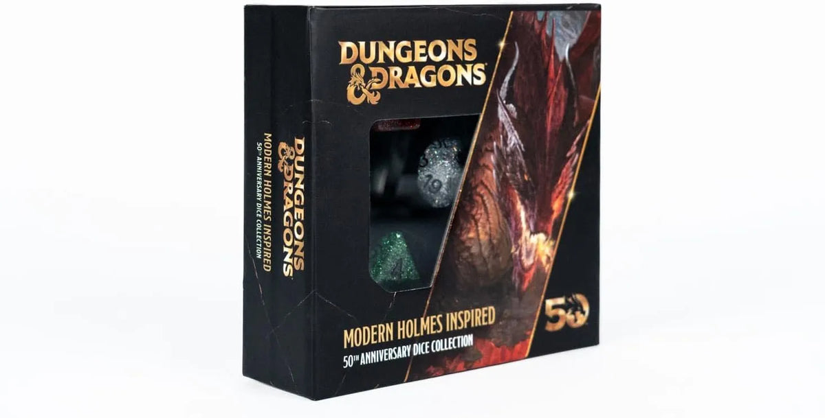 Brain Games LV D&D 50th Anniver, Commemorative Dice Set