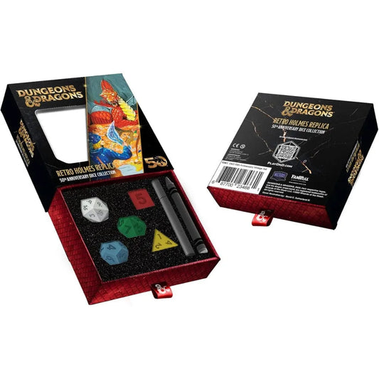 n/a Aksesuāri un piederumi D&D 50th Anniversary Vintage Dice Set
