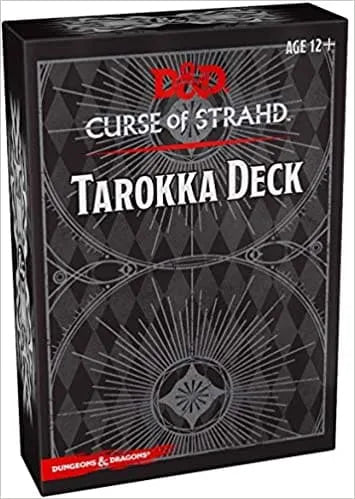 Brain-Games.lv galda spēles D&D 5th, Curse of Strahd, Tarokka Deck