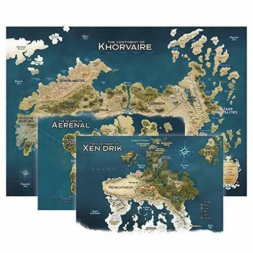 Brain-Games.lv D&D 5th Eberron Map Set
