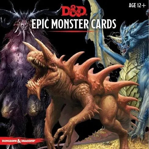 Brain-Games.lv galda spēles D&D 5th Monster Cards Epic Monsters