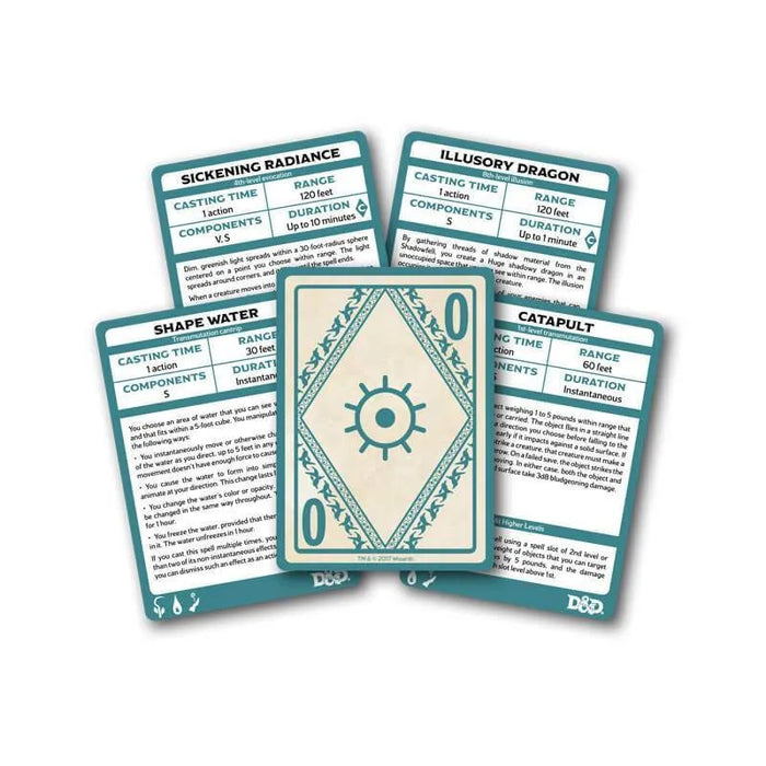n/a galda spēles D&D 5th Spellbook Cards: Xanathars Guide to Everything