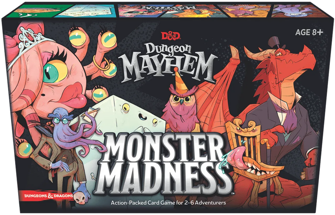 Brain-Games.lv galda spēles D&D Dungeon Mayhem Monster Madness