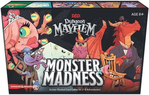 Brain-Games.lv galda spēles D&D Dungeon Mayhem Monster Madness
