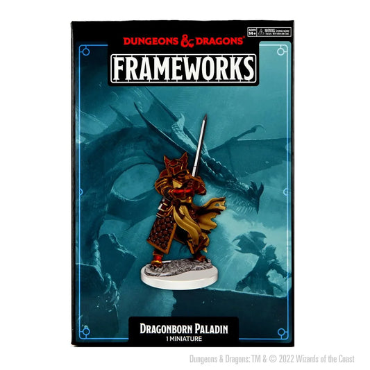 n/a D&D Frameworks W01 Dragonborn Paladin