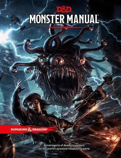 Brain-Games.lv galda spēles D&D: Monster Manual 5th Ed.